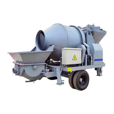 China Construction Site Yugong Concrete Mixer Pump Small Electric / Remote Control Diesel Concrete Pump for sale