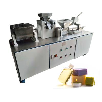 China Liquid With Full Hanging Solids Bar Soap Making Machine Automatic Mini Soap Making Machine For Sale for sale