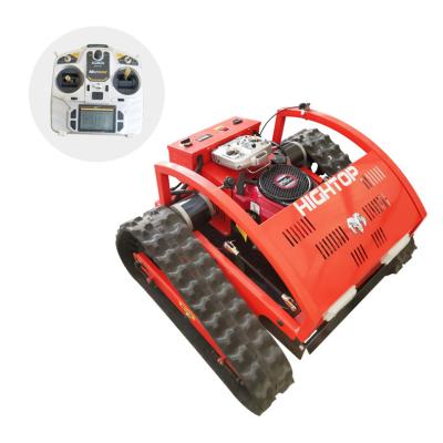 China 4-Stroke Yugong 196cc Gasoline Lawn Mower Robot Grass Cutter Machine Remote Control for sale