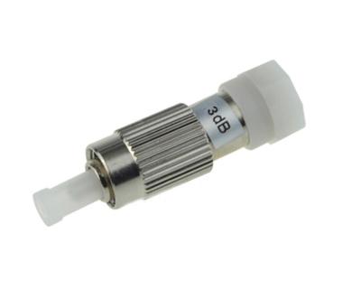 China 3db 5db10db 15db Male Telecom Fiber Attenuator FC/UPC Fixed Singlemode Plug Type To Female Optical Fiber Attenuator for sale