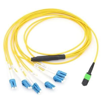 China FTTP to Sell OEM CPR Rated CCA S2 d0 a1 OS2 8core 12core 24core MPO/MTP to LC Fans Cable 3.0mm for Data Center for sale