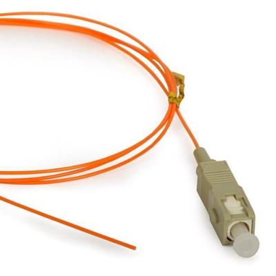 China Telecom OEM SC Pigtail 1m 2m Singlemode Fiber Optic Pigtail 3m for sale