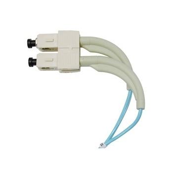 China OEM LC duplex 45 degree/90 degree 3.0mm angle truss singlemode fiber optic patch cord fiber optic patch cord for sale