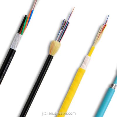 China LSZH Fiber Optic Cable 6 Core 12 Core Fiber Optic Cable Environmental Protected Material Color Code High Quality for sale