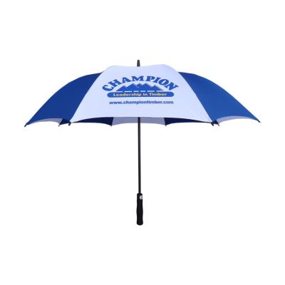 China Hot Sale Modern 27 Inch 30 Inch Large Size Golf Umbrella With Logo Prints for sale