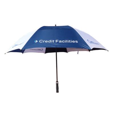 China Modern Custom Logo 30inch Double Layer Vent Golf Umbrella for sale