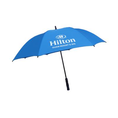 China Modern Blue Carbon Fiber Umbrella Anti Wind Umbrella for sale