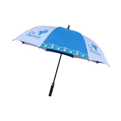 China Promotional Modern Hot Sale 27inch 30inch Big Size Long Shaft Golf Umbrella for sale