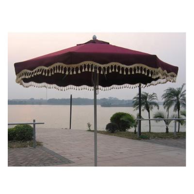 China Outdoor Furniture Fringed Patio Umbrella for sale