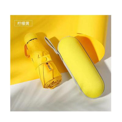 China Modern Super Mini Umbrella With Case Packing for sale