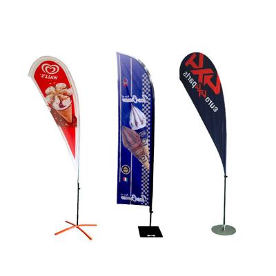 China Custom China Health Care Institutes Advertising Feather Flags Banners for sale