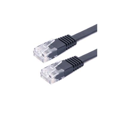 China Flat Ethernet Cable Cat6 Network Cables FTP Cat 6 Patch Cord Computer Cable With Rj45 Connectors Flat CAT6 FTP for sale