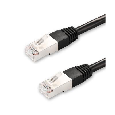 China Oxygen Free Copper (99.99% Purity) Round Patch Tie SFTP Ethernet Patch Cord Cable CAT 6A CAT6A 26AWG 28AWG SSTP for sale