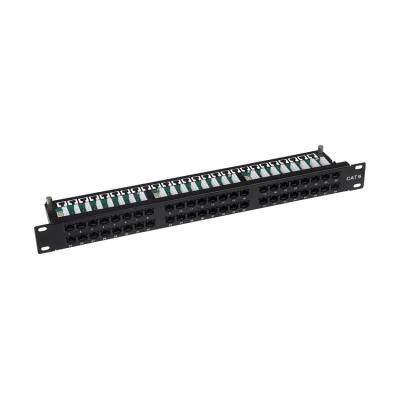 China Factory Price Manufacturer Supplier UTP Cat5e 1U 19 inch 19 Networking 24 Port Patch Panels for sale