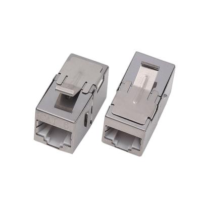 China Inline Couplers Connector Network Rj45 Cat6a Tool FTP Rj45 Free Connector Keystone Jack for sale