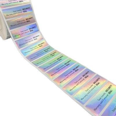 China Vacuum Laser Hologram Sticker Anti-Counterfeit Label for sale