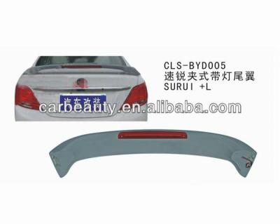 China Rear ABS Auto Rear Lip Spoiler For BYD SURUI+L for sale