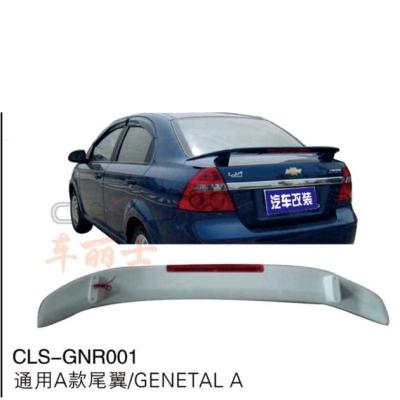 China ABS GNR001 Rear Universal Used Car Wing Rear Spoiler For All Sedan Car A Style for sale