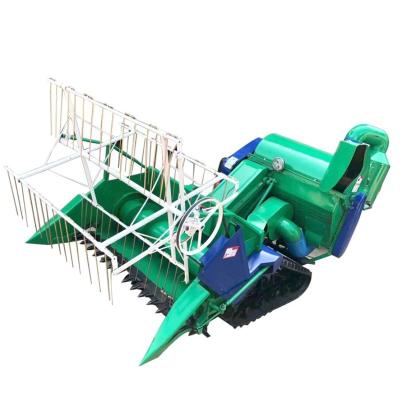 China Rice Mini Rice Harvester Combine Hervester Small Combine Harvester Machine Rice 4LZ-0.8 Wheat Cutter Machine In Pakistan for sale