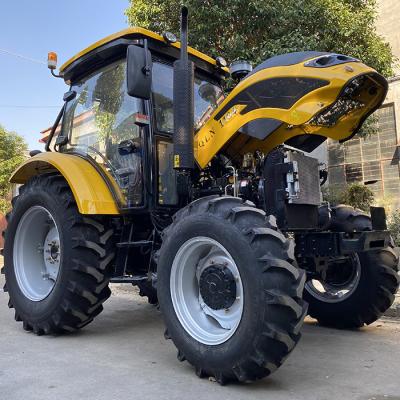 China Cultivate Chalion Heavy Duty Farm 90HP 100HP 110HP 120HP Agriculture Tractor 4*4 Compact Tractor With Loader And Backhoe Price for sale