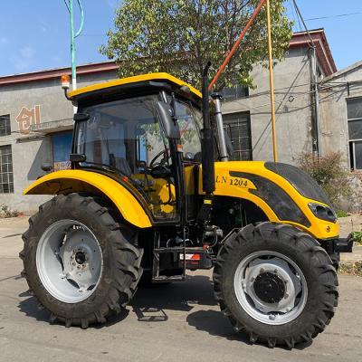 China Cheap Farms Agricultural Machinery Equipment Tractor Agriculture QK Series 90HP 100HP 110HP 120HP Tractors With Front Loader for sale