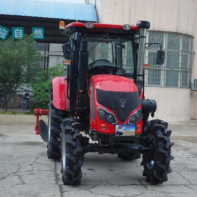 China Farms Chalion QLN-804 Farm Tractors 4 Wheel Drive 80HP 4X4WD Machine Tractor Farming Equipment for sale