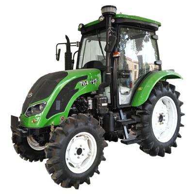 China Hot Sale China QLN-704 Tracktor Tractor Agriculture 70HP Farm Wheel Tractor 70HP 4X4Wd Efficient Performance Tractors With AC Cab Price for sale