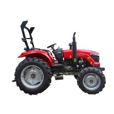 China Cultivate Farm Tractor Hot Sale QLN-504 Mini Tractor 4WD Small 50 HP 4*4 Farm Wheel Tractor Front End Loader Factory From China for sale