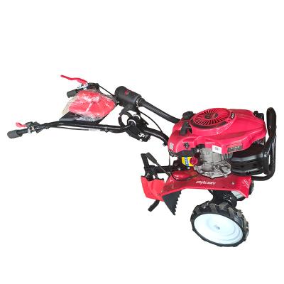 China Farms Chalion Brand Mini Low Fuel Consumption Cultivator Power Tiller 186F Diesel Engine Power Tiller Machine Accessories Price for sale