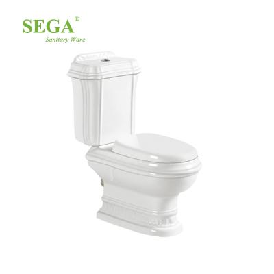 China M-9812T China Manufacture Ceramic Double-Flow Two-Piece Toilet Cabinet for sale