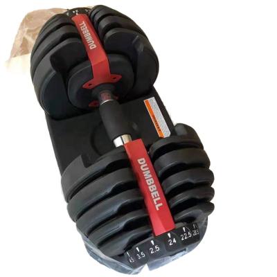 China Universal Hot Selling Adjustable Dumbbell Cast Iron Dumbbell Mancuernas Adjustable for sale