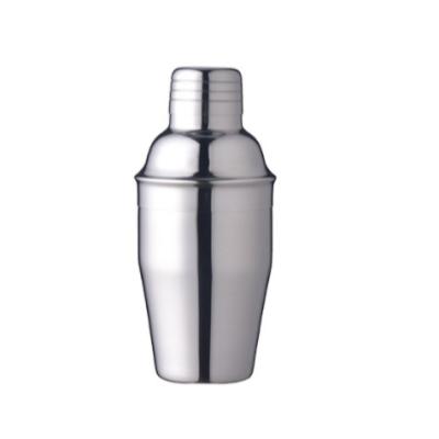 China Hot Sale 350ml Perfect Stainless Steel Martini Blender Shaker Made Of Brushed Stainless Steel for sale