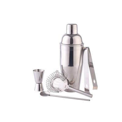 China Hot Sale 550ml Stainless Steel Bar Tool Kit Shaker Set Unique Barware Shaker Sets for sale