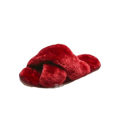 China Damping Fur Bear Slippers Autumn Summer Fashion Leather Slipper Verified Commercial Assurance Supplier with Favorable Price for sale