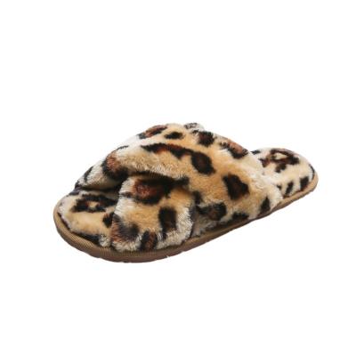 China Cushioning 2021 Ladies Shoes Slipper Faux Fur Slippers Woman With Wholesale Price for sale