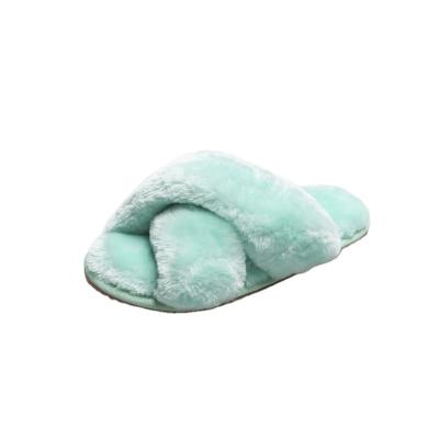 China Cushioning New Slipper Girl Fur Slipper For Kids With High End Quality for sale