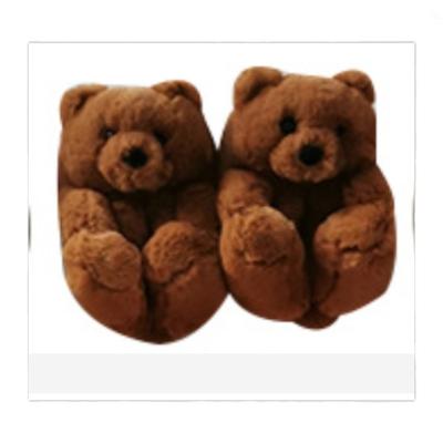 China Cushioning New Listing Bear Slippers Kids Bear Genuine Slippers for sale