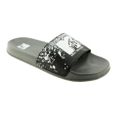 China Fashion\Custom Logo Comfortable\Durable Men's PVC Slip On Slide Sandals for sale