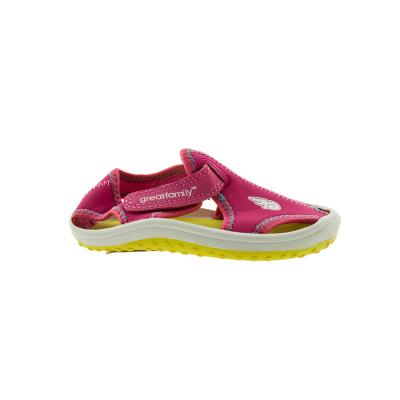 China New Design Cloth Hot Sale Fashion Kids Sandals for sale