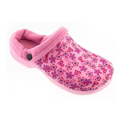 China Custom Fashion Print Winter Women EVA Garden\New Design Comfortable\Durable Clogs for sale