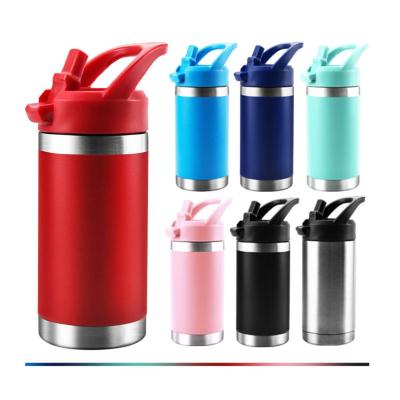 China Sustainable Hot Sales 12oz Double Wall Stainless Steel Vacuum Suction Kids Tumbler Mug for sale