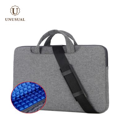 China Stylish Business 13 Polyester Protectors 15.6 Inch Tote Laptop Shockproof Shoulder Bag for sale