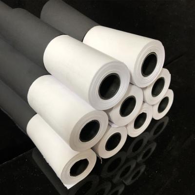 China Office clear ecg color thermal receipt paper rolls 57x30mm 70gsm for sale