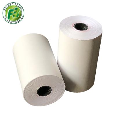 China Clear Color Register Paper Stocklot BPA FREE Thermal Paper In USA 80x50 mm 70gsm for sale