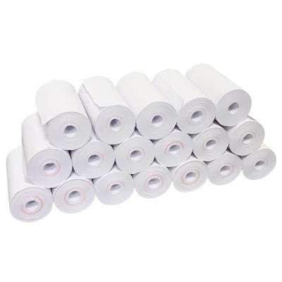 China jintian Stand Coreless 57x30mm 70gsm Light Color Thermal Paper Rolls for sale