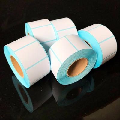 China Printer Waterproof Film Self Adhesive Desktop Label Tape For Book Spine Labels Writer 40x30mm 700 Pcs/Rolls for sale