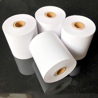 China Light Color Thermal Paper Rolls POS Receipt Paper Core 80x80 Mm 70gsm for sale