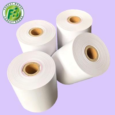 China 3 Color Clear Thermal Receipt Paper Rolls 1/8 x 230 POS Thermal Receipt Paper Roll 80x80 mm 70gsm for sale