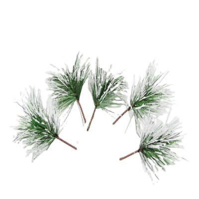 China DIY Weave Artificial Branches Garland Plants Pine Leaves Needle Pine Needles for DIY Garland Wreath Christmas Thanksgiving Wedding Decor for sale