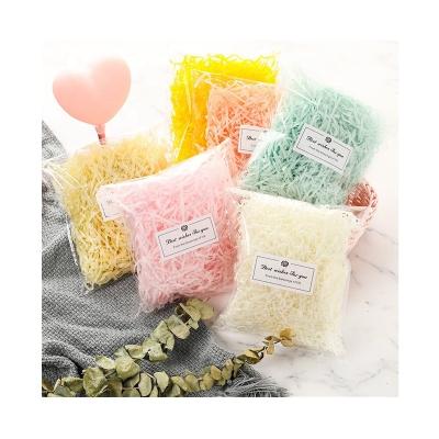 China For different gift& Craft Packing Box Filler DIY Paper Raffia Shredded Confetti Christmas Gift Box Filling Material Wedding Wedding Decor Home Decoration for sale